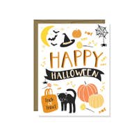 Happy Halloween Greeting Card