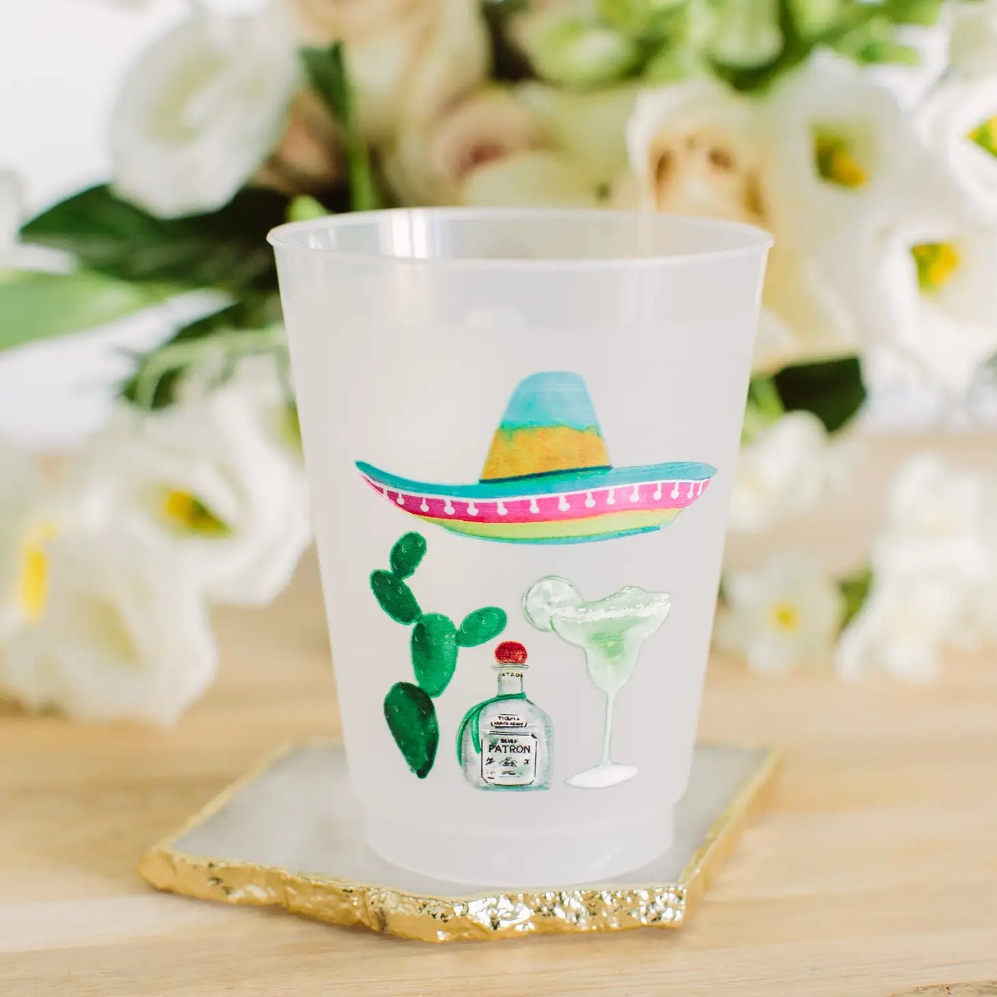 Fiesta Margarita Frosted Cups