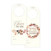 Cheers To You Fall Wine Tag