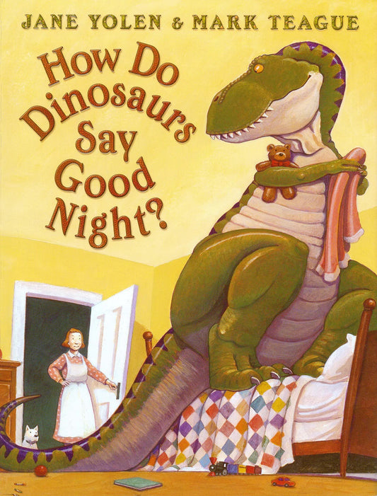 How Do Dinosaurs Say Good Night? Book & Plush Dinosaur