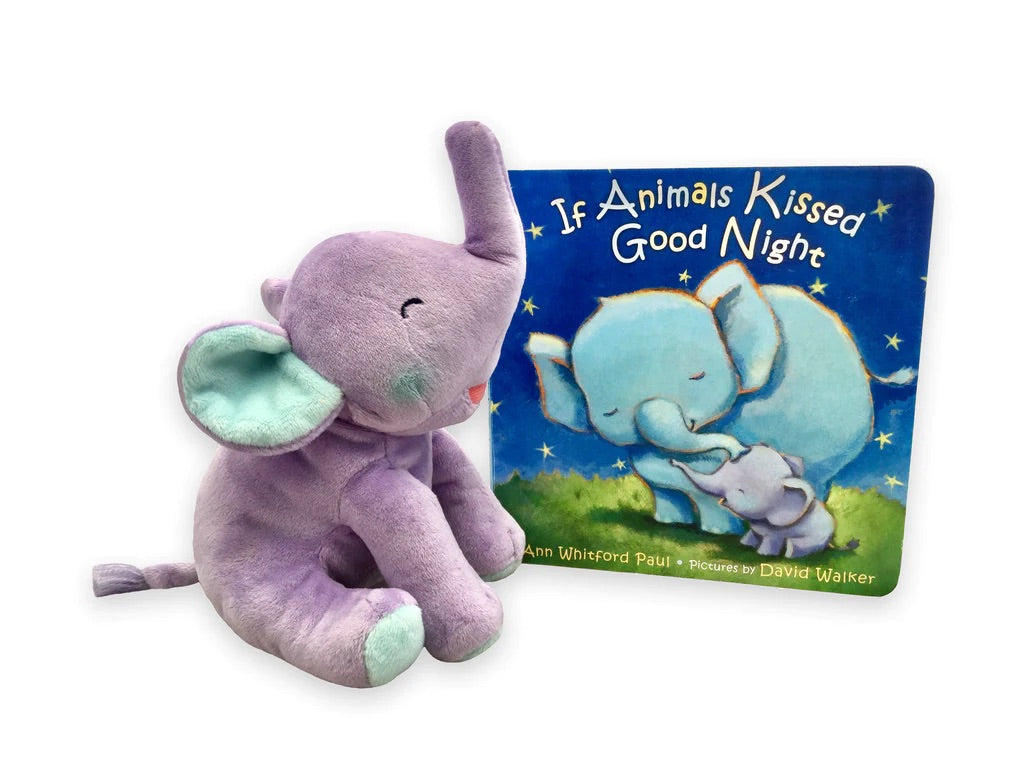 If Animals Kissed Good Night Book & Plush Character