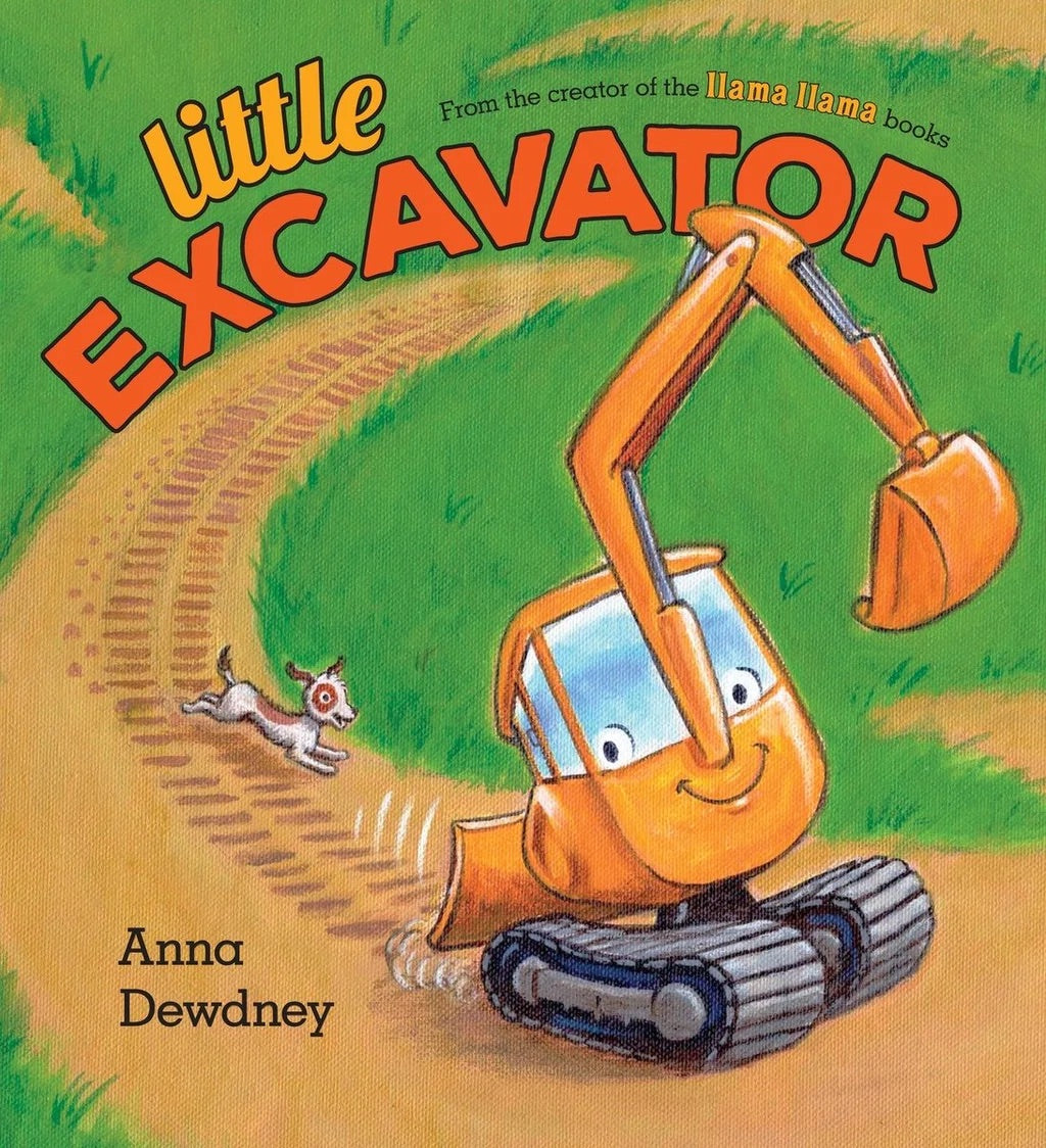 Little Excavator Book & Plush Character