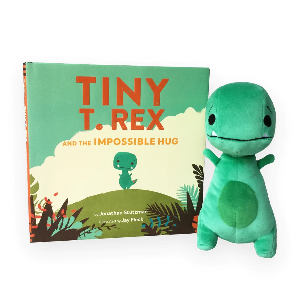 Tiny T. Rex Book & Plush Character
