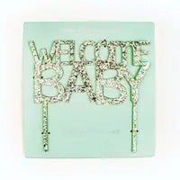 Welcome Baby Pearl Cake Topper