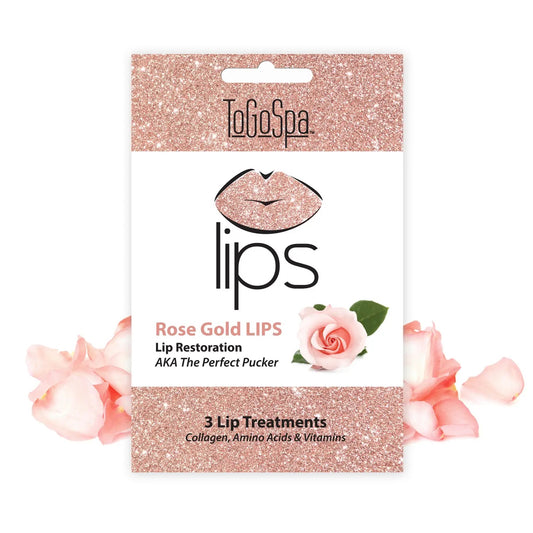 Rose Gold Lip Mask
