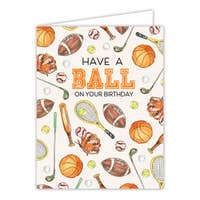 Have A Ball On Your Birthday Greeting Card